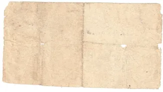 French notgeld 1 Franc, 1915 reverse