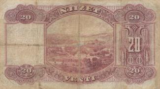 Albania 20 Franga, 1945 - Prefix A-E reverse