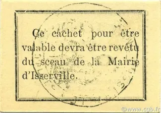Alger, Department of 10 Centimes, 1917 reverse