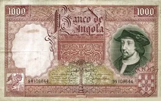 Angola 1.000 Angolares, 1944 image