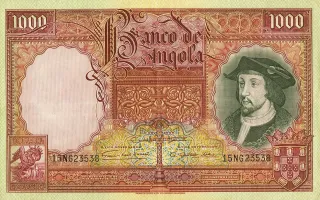 Angola 1.000 Angolares, 1952 image