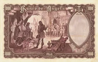 Angola 1.000 Angolares, 1952 reverse