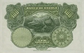 Angola 100 Angolares, 1927 reverse