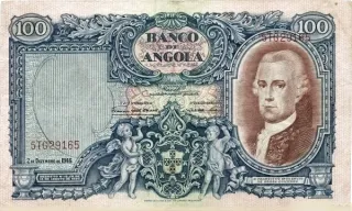 Angola 100 Angolares, 1946 image