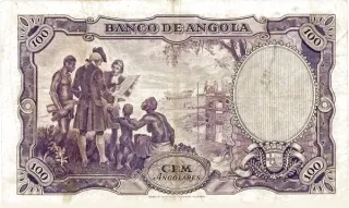 Angola 100 Angolares, 1946 reverse