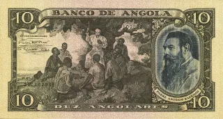 Angola 10 Angolares, 1946 image