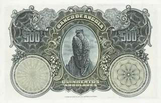 Angola 500 Angolares, 1927 reverse