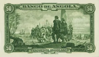 Angola 50 Angolares, 1951 reverse