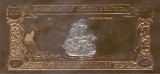 Antigua and Barbuda 100 Dollars, 1981 image