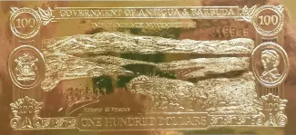 Antigua and Barbuda 100 Dollars, 1981 reverse