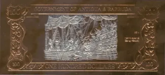 Antigua and Barbuda 100 Dollars, 1981 image