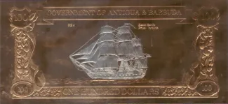 Antigua and Barbuda 100 Dollars, 1981 image