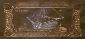 Antigua and Barbuda 100 Dollars, 1981 image