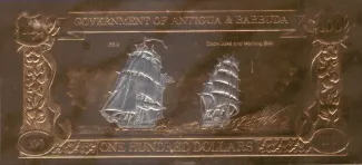 Antigua and Barbuda 100 Dollars, 1981 image