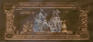 Antigua and Barbuda 100 Dollars, 1981 image