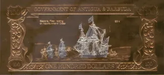 Antigua and Barbuda 100 Dollars, 1981 image