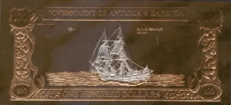 Antigua and Barbuda 100 Dollars, 1981 image