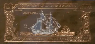 Antigua and Barbuda 100 Dollars, 1981 image