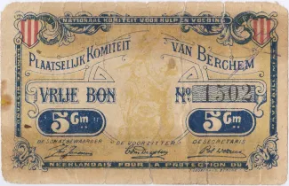 Antwerp, Province of 5 Centimes, 