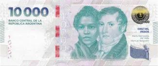 Argentina 10.000 Pesos, 2024 obverse