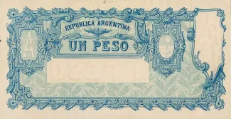 Argentina 1 Peso, 1900-1903 reverse