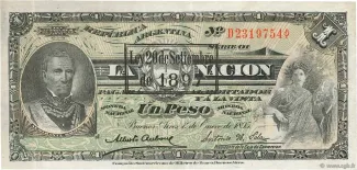 Argentina 1 Peso, 1906 image