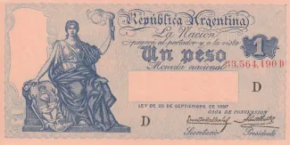 Argentina 1 Peso, 1935 image