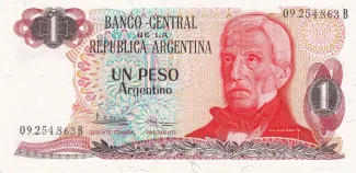 Argentina 1 Peso, 1984 image