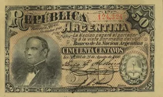 Argentina 50 Centavos, 1894 image
