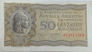 Argentina 50 Centavos, 1952 image