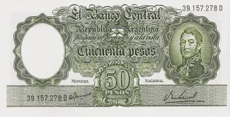 Argentina 50 Pesos, 1968 image