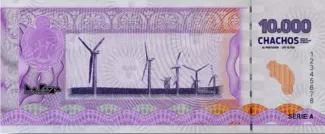 Argentine provinces 10.000 Chachos, 2024 reverse