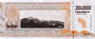 Argentine provinces 20.000 Chachos, 2024 reverse