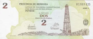 Argentine provinces 2 Pesos, 2002 image