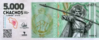 Argentine provinces 5.000 Chachos, 2024 image