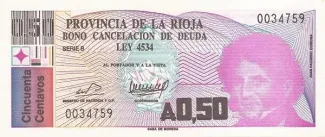 Argentine provinces 50 Centavos,  image
