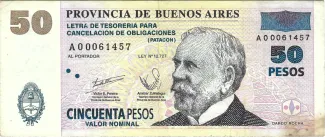 Argentine provinces 50 Pesos, 2002 image