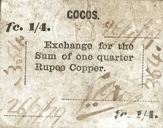 Australia 0 Rupee, 1879 image