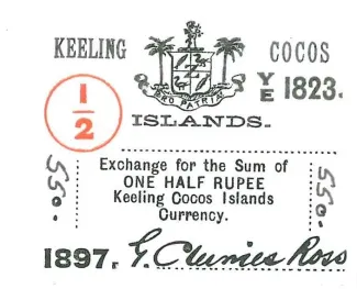 Australia 0.5 Rupee, 1897 image