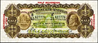 Australia 0.5 Sovereign, 1923-1933