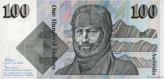 Australia 100 Dollars, 1996 obverse