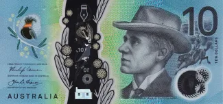 Australia 10 Dollars, 2017 obverse