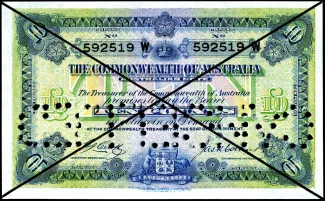 Australia 10 Pounds, 1913-1918