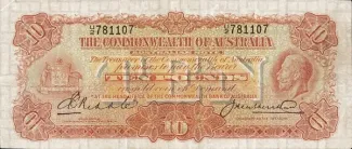 Australia 10 Pounds, 1925-1933