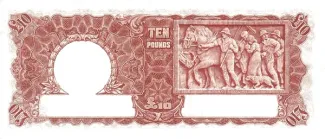Australia 10 Pounds, 1940-1952 reverse