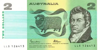 Australia 2 Dollars, 1974-1985 obverse