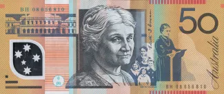 Australia 50 Dollars, 1995-2016 reverse