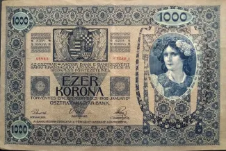 Austria 1.000 Kronen, 1902 reverse