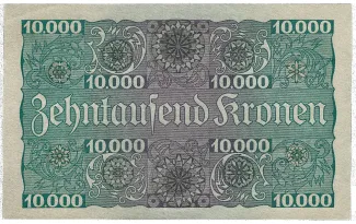 Austria 1 Schilling, 1924 reverse