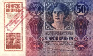 Austria 50 Kronen, 1920 obverse